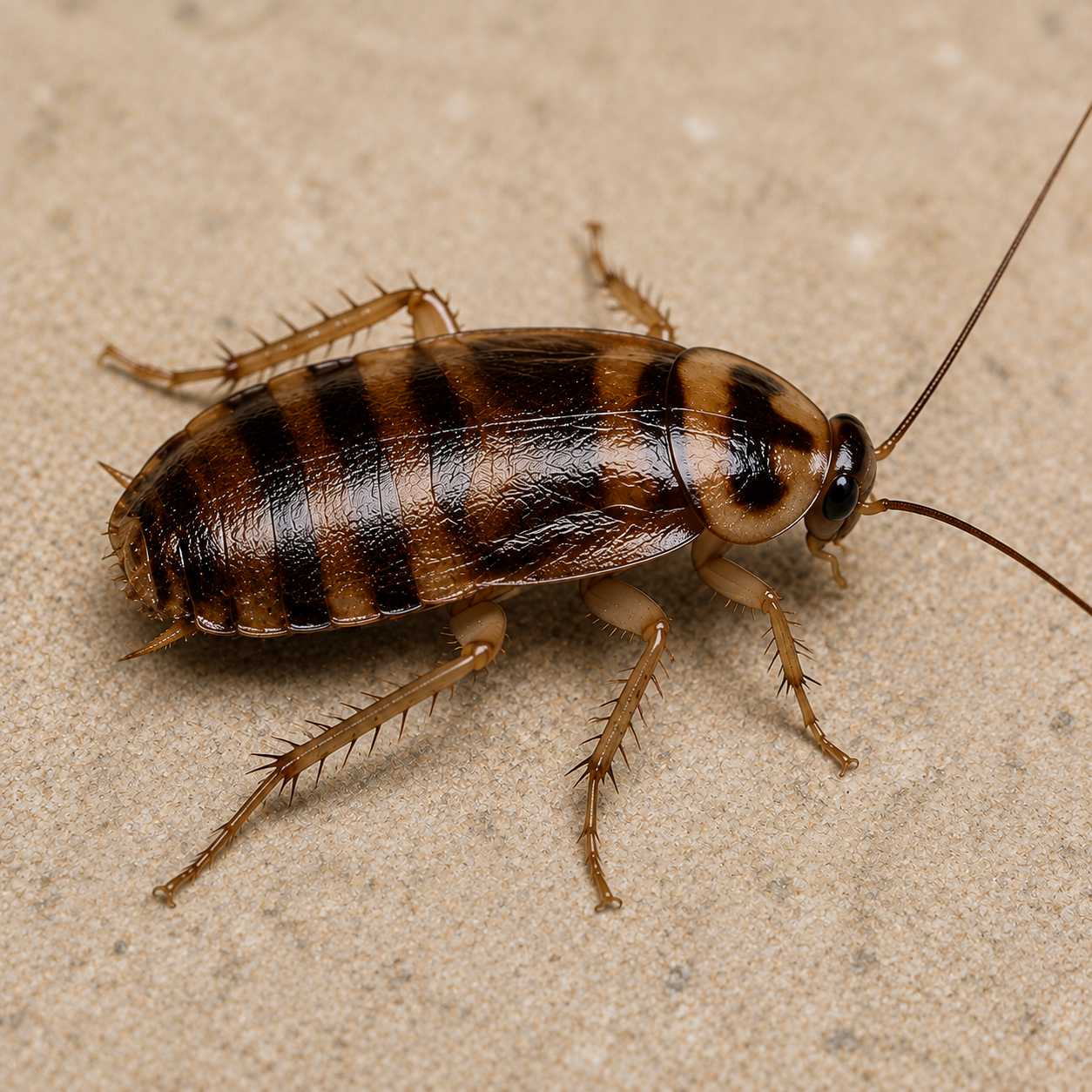 Brownbanded Cockroach