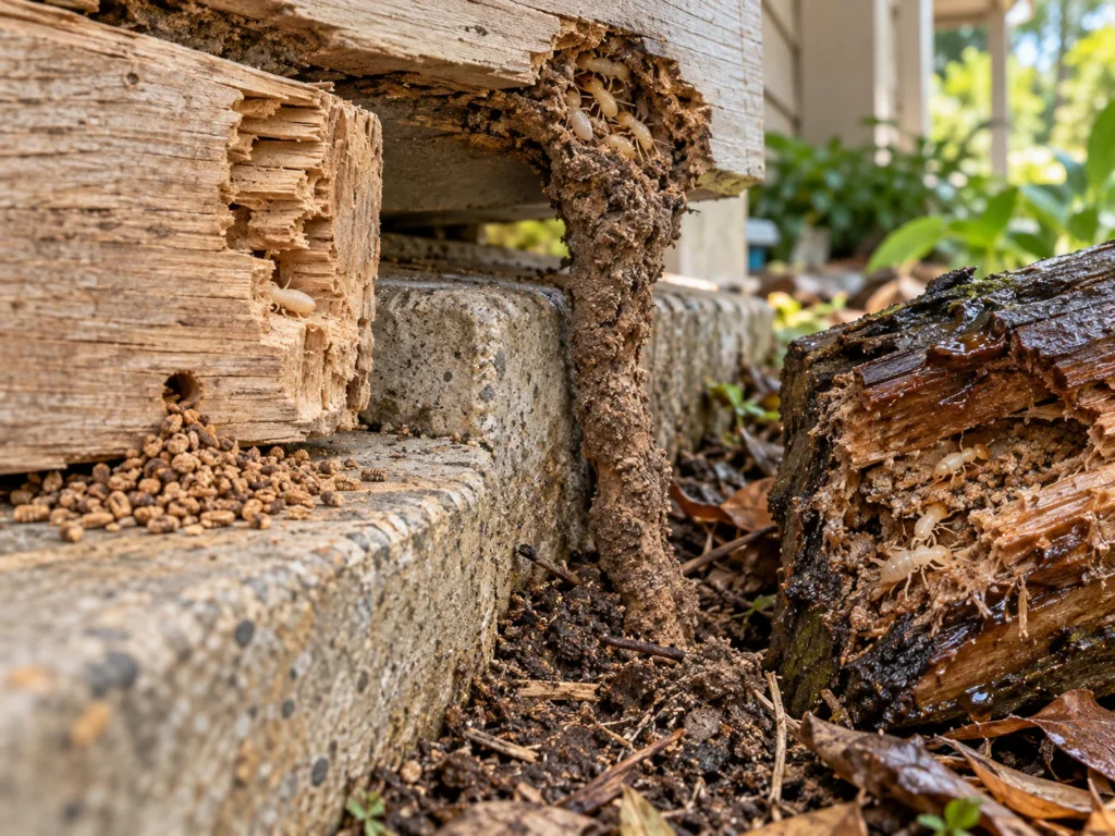 termite droppings identification